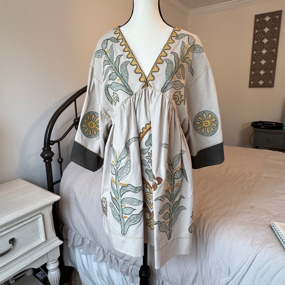 Sunday Up Bohemian Oversized Mini Dress | NWOT | Fits size 16 - Picture 2 of 6